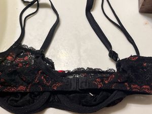 Elegant Black Lace Bra by enamor
