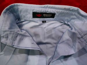 Light Blue Button-Up Shirt