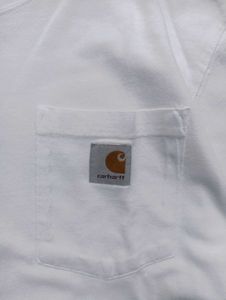 Carhartt White Pocket T-Shirt