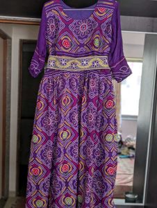 Ethnic beautiful gown for navratri or festive