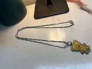 Set of 3 Beaded Bracelets and chain
