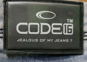 CODE 16 GREY JEANS FOR MEN