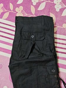 Black Cargo Pants