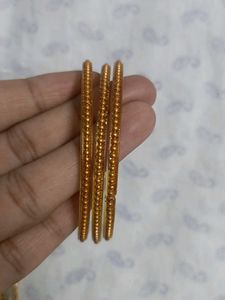 Gold Tone Bangle Set of 30