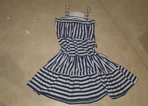Striped Summer Beach Dress