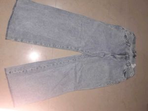 Light Wash Wide Leg Jeans