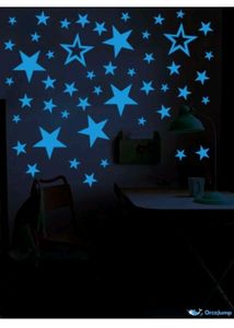 Magical Sweet Dreams Glowing Stars Wall Sticker