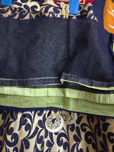 Patterned Ethnic Skirt