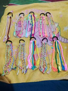 navaratri boho hair accessories