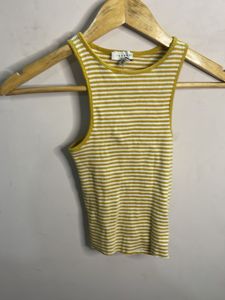 Ribbed Striped Tank Top