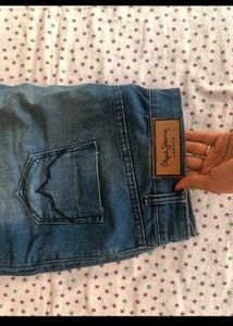 Pepe Jeans Blue Denim Shorts