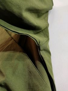 Women Moss Green Short Dress