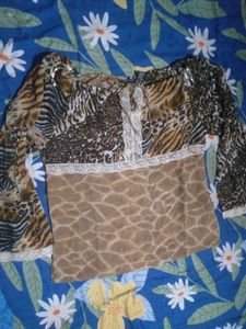 Women's Animal Print Top
