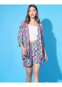 Jacket And Shorts Set