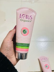 Lotus Organics+ Face Exfoliator