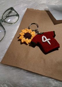 Handmade Crochet Keychain Set