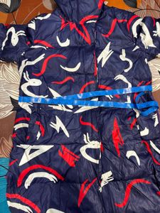 Stylish Printed Puffer Jacket