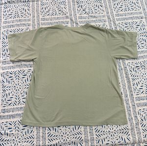 Sage Green 'I Love Coffee' Tee