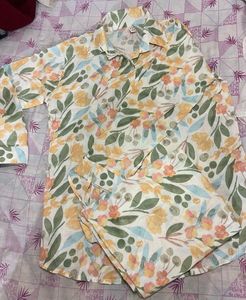 Floral Print casual cotton  co-ord set