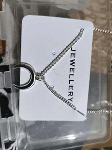 Double Layered Crescent Moon Necklace