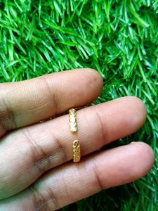 Brass and Pearl Finger Ring