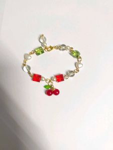 Cherry Charm Bracelet