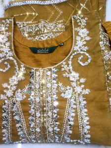 Elegant Embellished Kurta Set