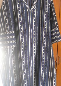 Striped Cotton Kurta