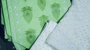 Embroidered Dress Material