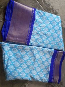 Beautiful Blue Saree