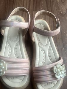Adorable Pink Floral Sandals