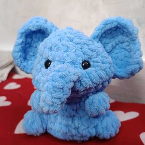 Crochet Mini Elephant Toy 🐘