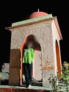 Green Striped Kurti