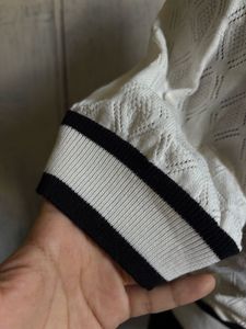 Sailor Collar Knit Top