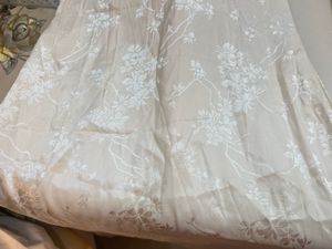 Elegant Cream Ruffle Maxi Dress