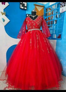 Red Gown ♥️🎀🍒🌹