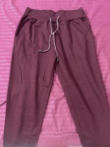 Pair of Blue, Wine Jogger Pants