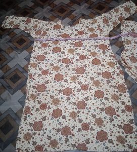 Floral Print Kurta Set with Pants