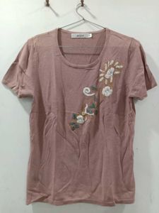 Embroidered Casual Top