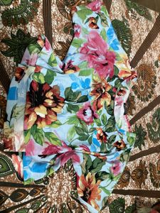 Floral Print Women's Top