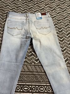 Light Wash Distressed Jeans