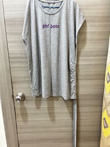 Cute "Girl Boss" Tunic Top