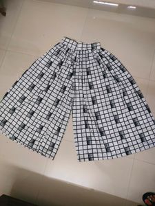 Full Palazzo With Skirt Pattern For Girls Wear