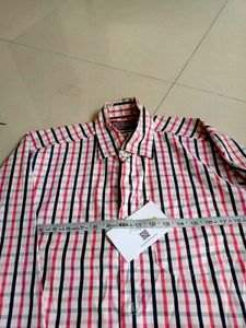 Suzuki Men's Red Checkered Shirt