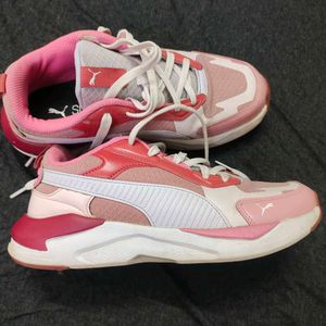 Original Pink Puma Sneakers