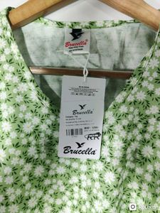 Green Printed Casual Top (Women)
