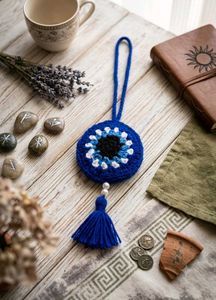 Handmade Evil Eye bag Hanging