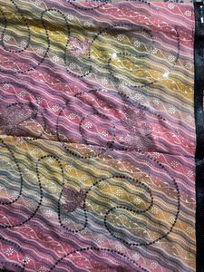 Rainbow Ombre Sequin Saree