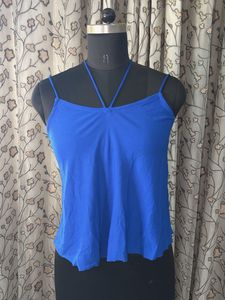 New Look Vibrant Blue Spaghetti Strap Top