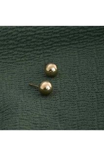 Gold Ball Stud Earrings from palmonas